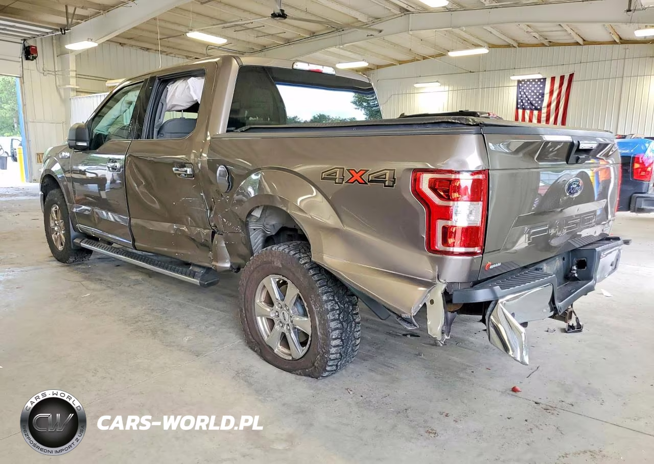2018 Ford F150 Supercrew VIN:1FTEW1EP4JFB62065 - 2