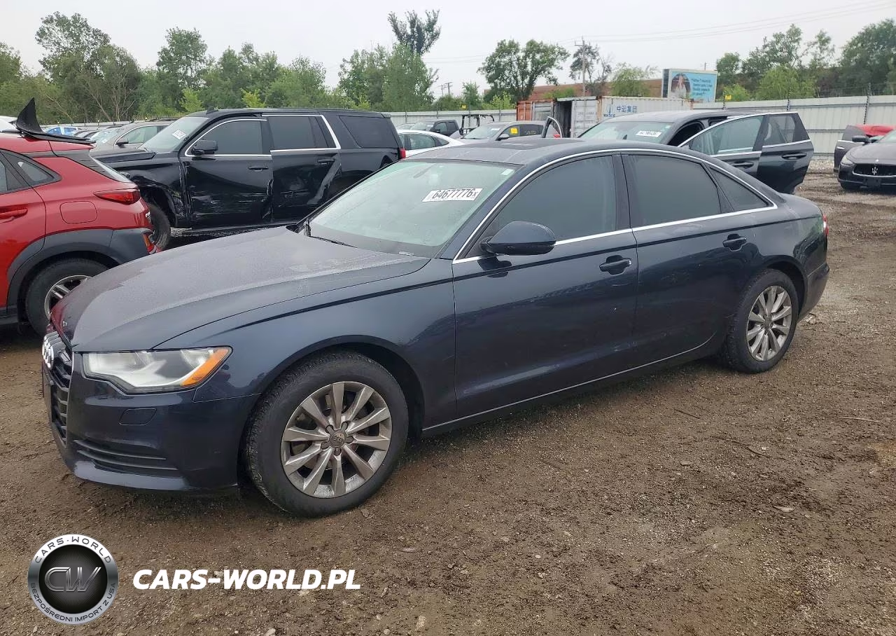 2013 Audi A6 Premium VIN:WAUFFAFC3DN024119 - 1
