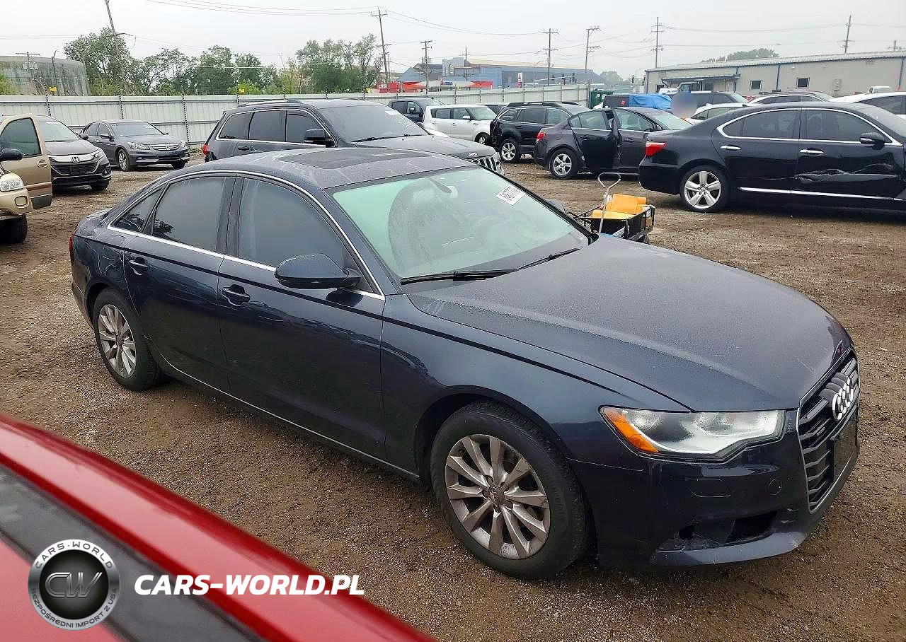 2013 Audi A6 Premium VIN:WAUFFAFC3DN024119 - 4