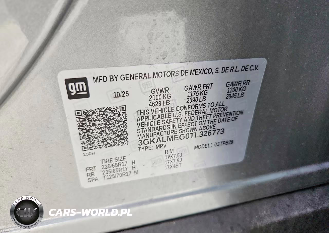 2026 GMC Terrain Elevation VIN:3GKALMEG0TL326773 - 13