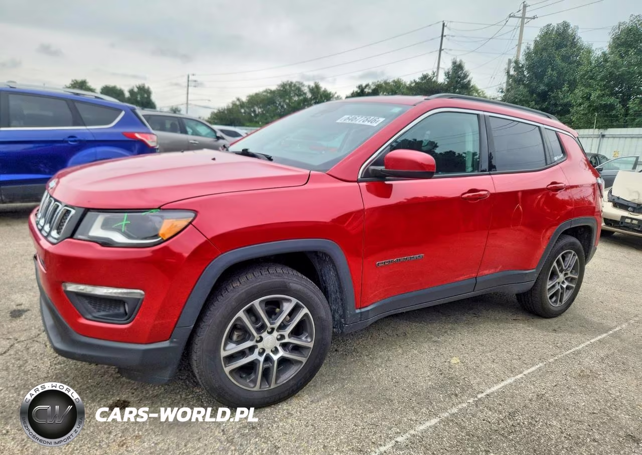 2017 Jeep Compass Latitude VIN:3C4NJDBB9HT692377 - 1