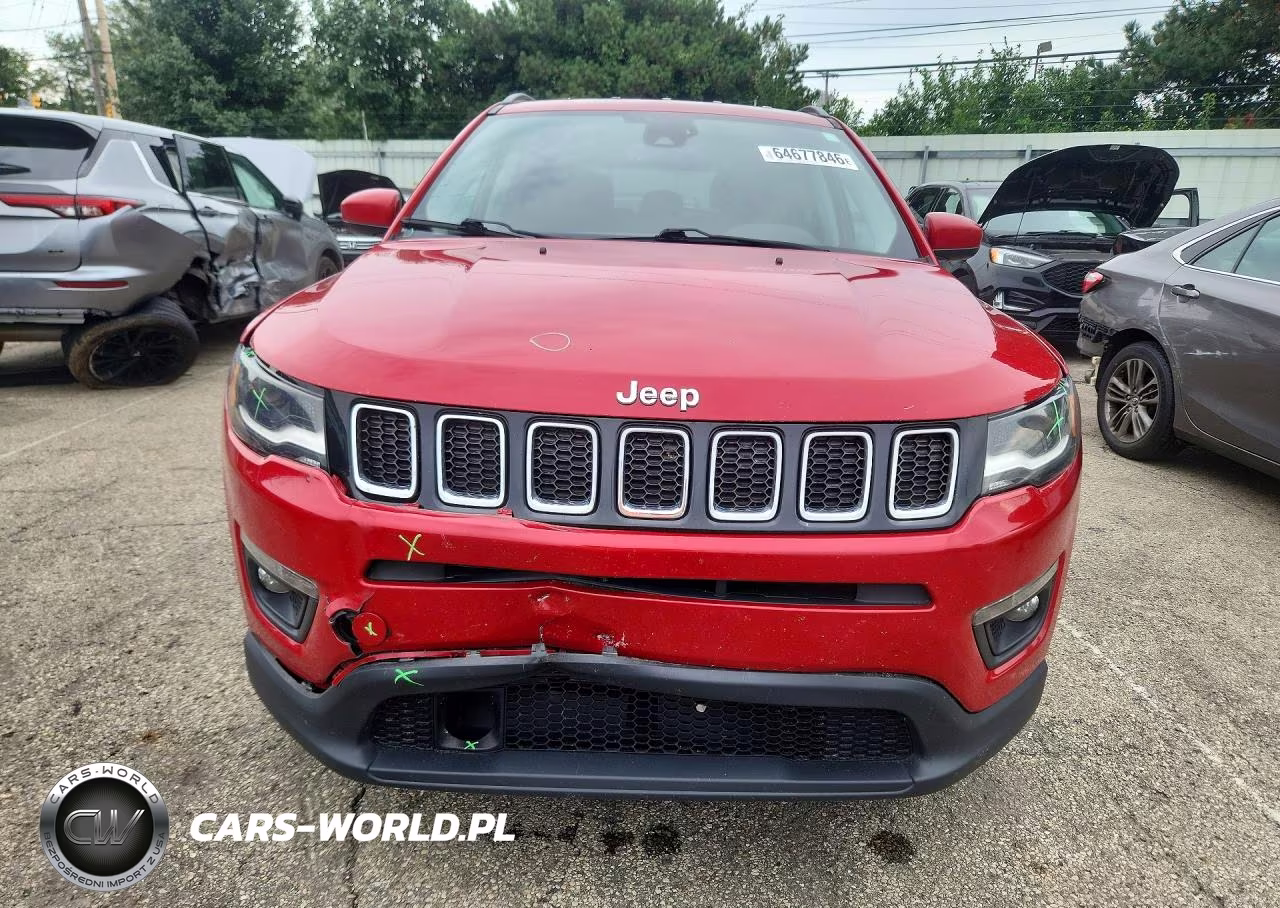 2017 Jeep Compass Latitude VIN:3C4NJDBB9HT692377 - 5