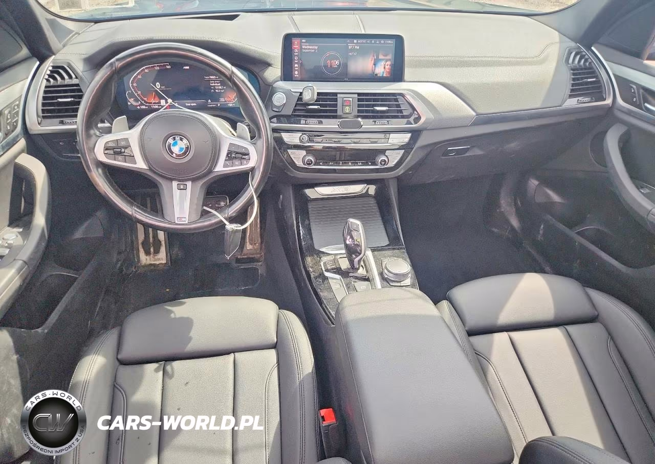 2021 BMW X3 xDrive30I VIN:5UXTY5C08M9F91244 - 8