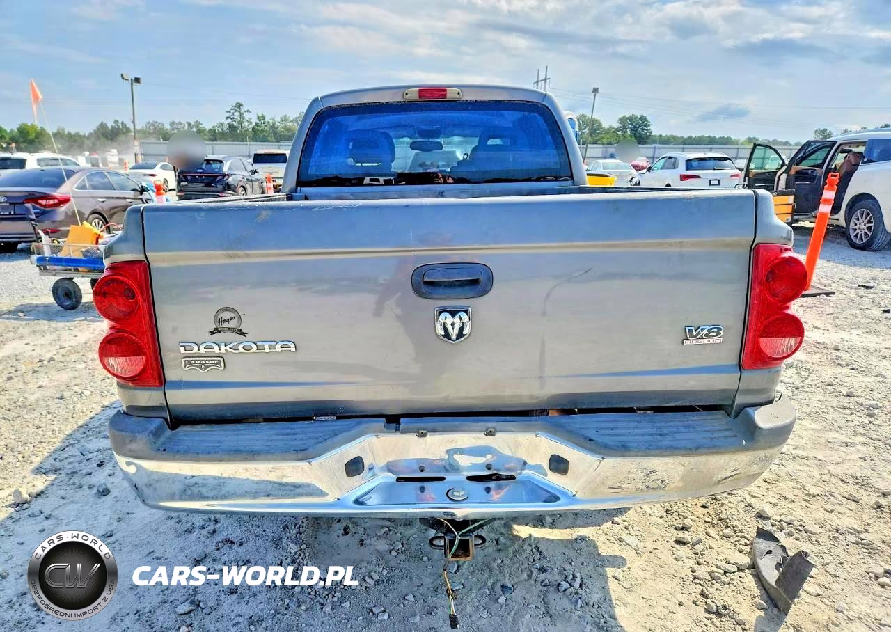 2005 Dodge Dakota Quad Laramie VIN:1D7HE58N15S133093 - 6