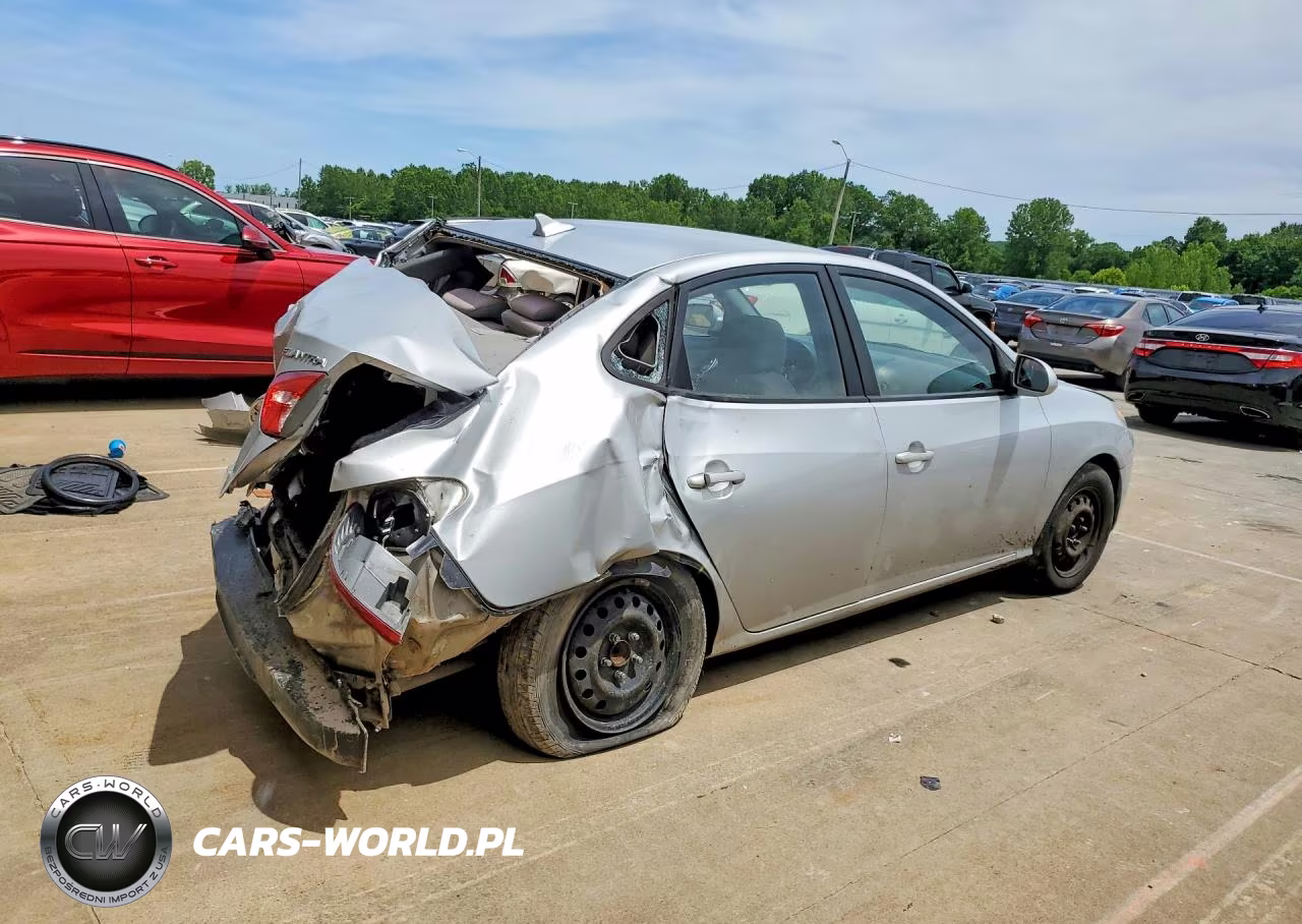 2010 Hyundai Elantra Gls VIN:KMHDU4AD3AU876680 - 3