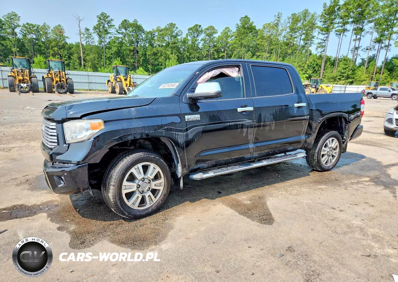 2017 Toyota Tundra Platinum VIN:5TFAW5F15HX636240 - 1