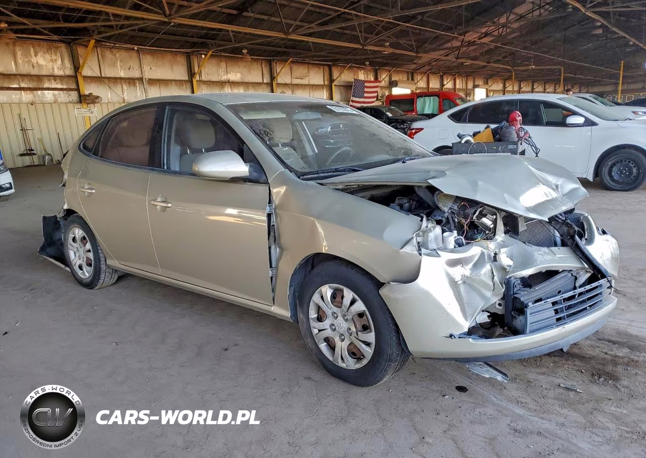 2010 Hyundai Elantra Blue VIN:KMHDU4ADXAU202364 - 4