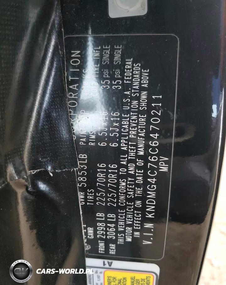 2012 Kia Sedona Lx VIN:KNDMG4C76C6470211 - 13