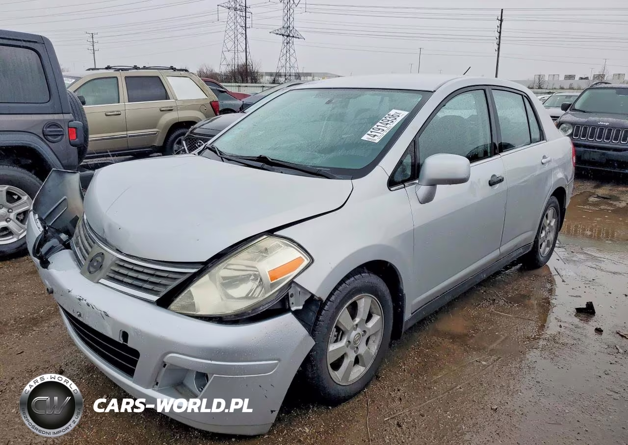 2007 Nissan Versa 1.8 S VIN:3N1BC11E47L449441 - 1