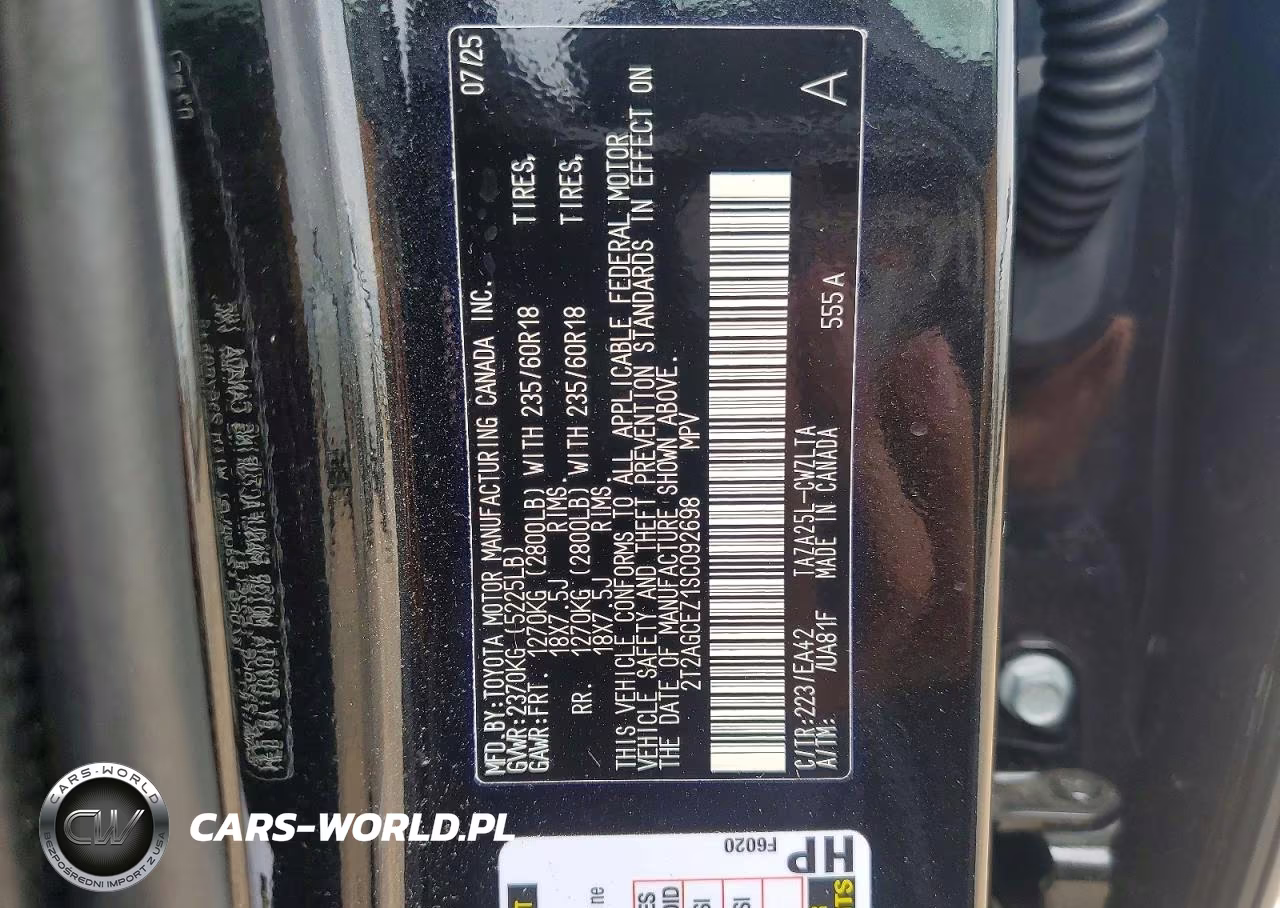 2025 Lexus Nx 350 Base VIN:2T2AGCEZ1SC092698 - 13
