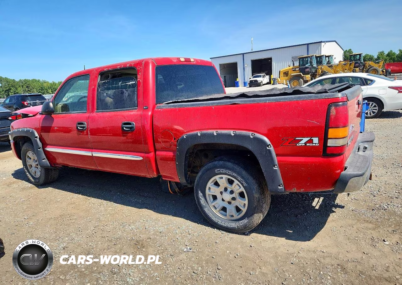 2005 GMC Sierra 1500 Slt VIN:2GTEK13T051226207 - 2