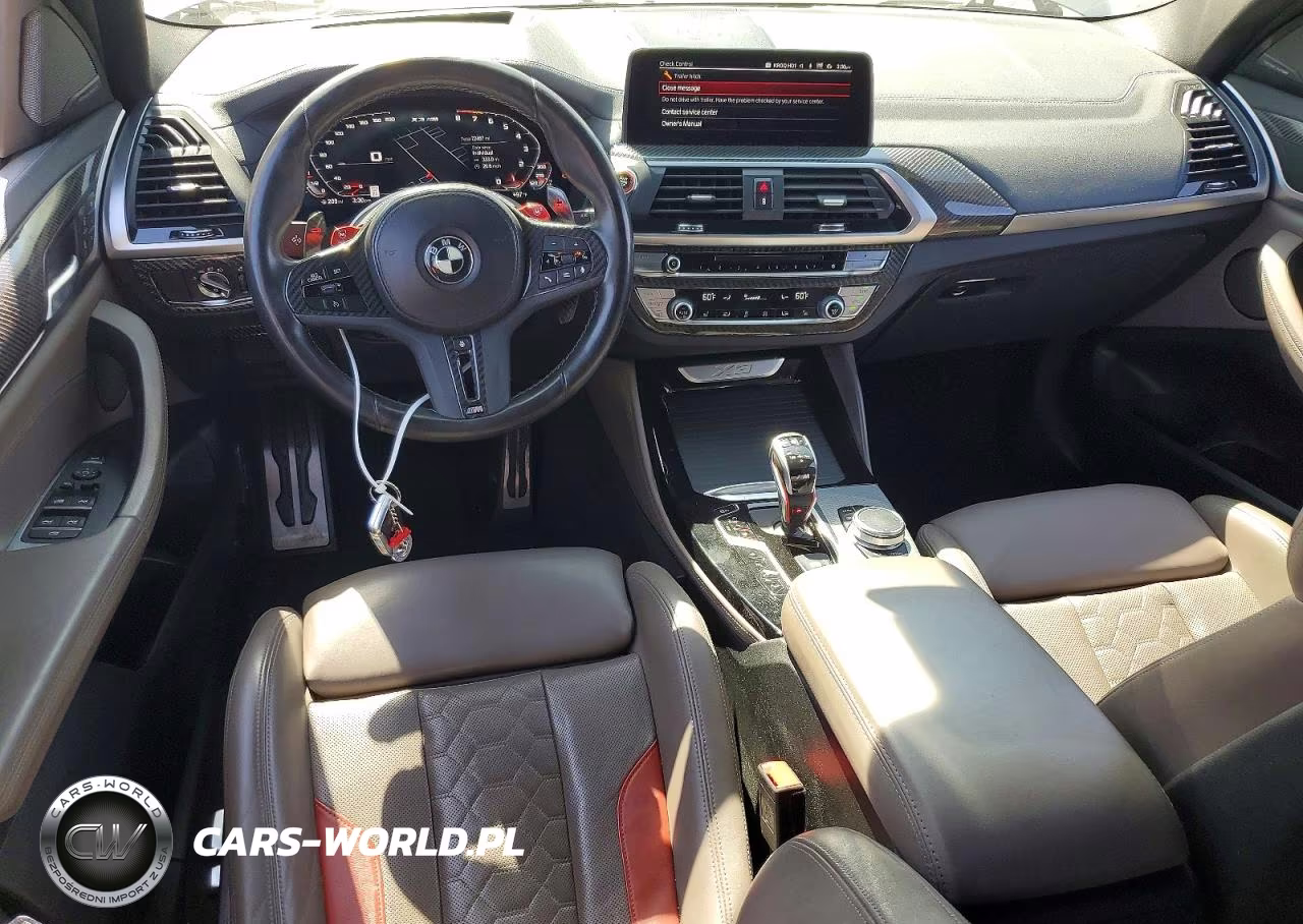2021 BMW X3 M Competition VIN:5YMTS0C03M9G04575 - 8
