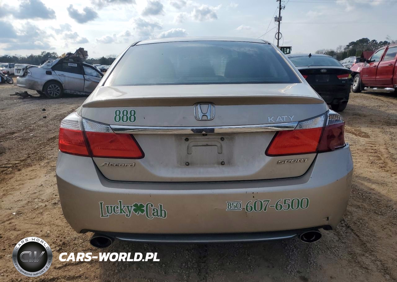 2014 Honda Accord Sport VIN:1HGCR2F56EA198961 - 6