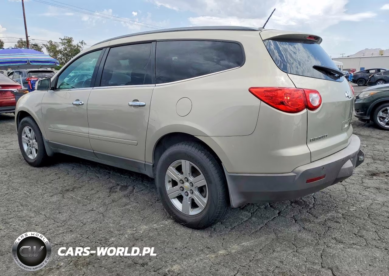 2010 Chevrolet Traverse Lt VIN:1GNLRFED0AJ196929 - 2