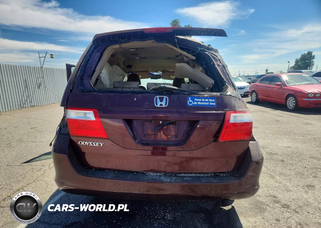 2007 Honda Odyssey Ex VIN:5FNRL38497B118065 - 6