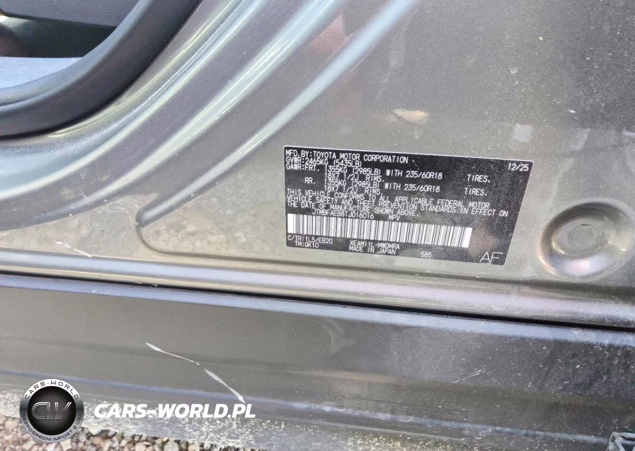 2026 Toyota Bz Xle VIN:JTMBFAEB8TJ016016 - 5