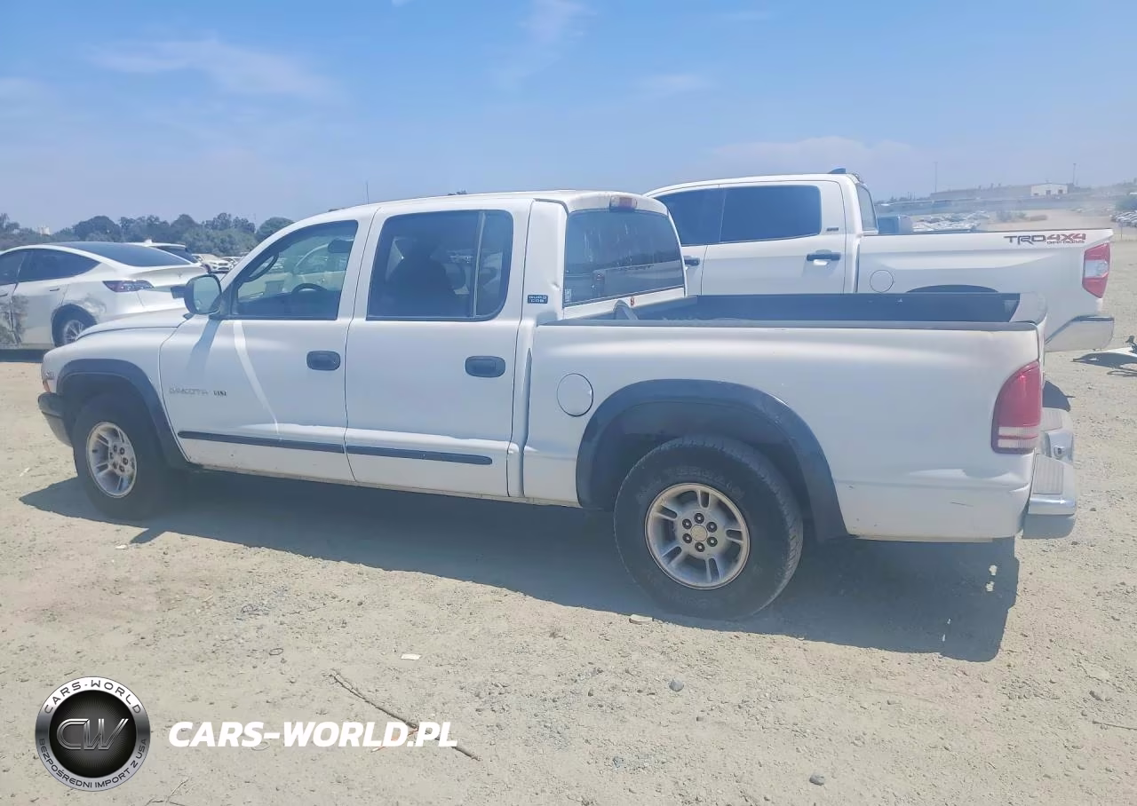 2000 Dodge Dakota Quad VIN:1B7GL2AZ4YS672495 - 2