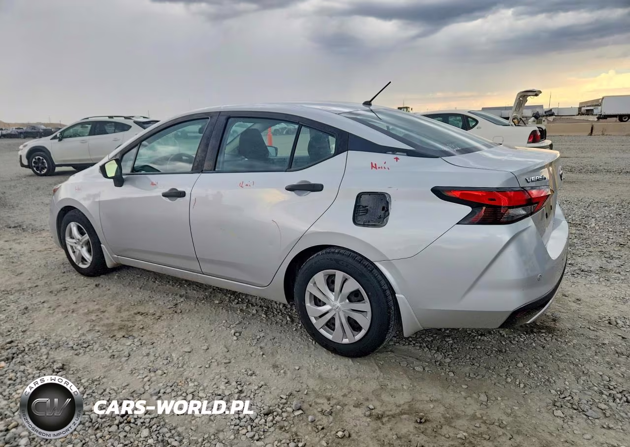 2021 Nissan Versa S VIN:3N1CN8DV5ML809590 - 2