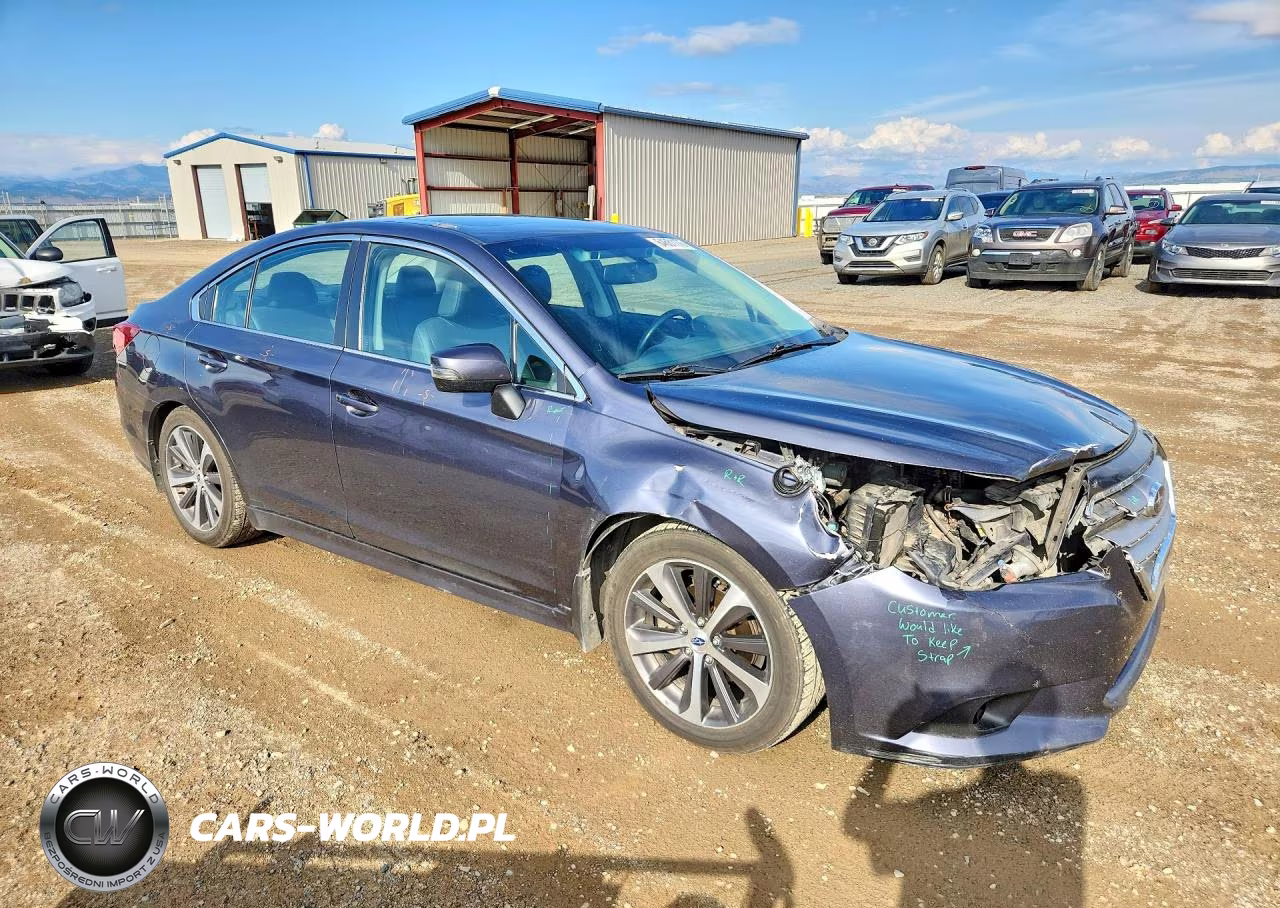 2015 Subaru Legacy 2.5I Limited VIN:4S3BNAN6XF3029655 - 4