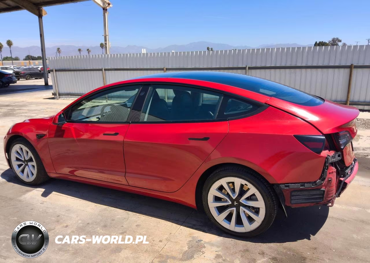 2022 Tesla Model 3 VIN:5YJ3E1EB2NF305054 - 2