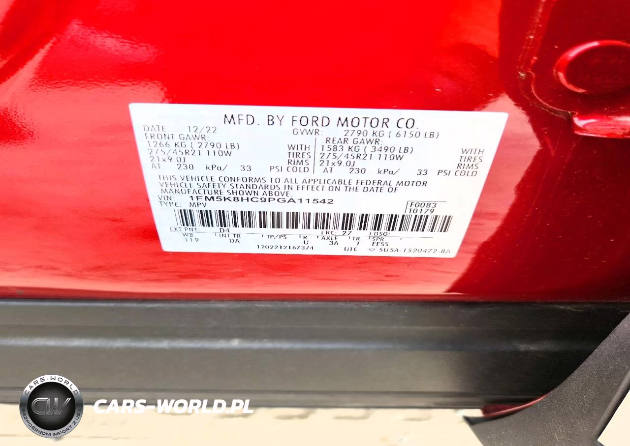 2023 Ford Explorer Platinum VIN:1FM5K8HC9PGA11542 - 13