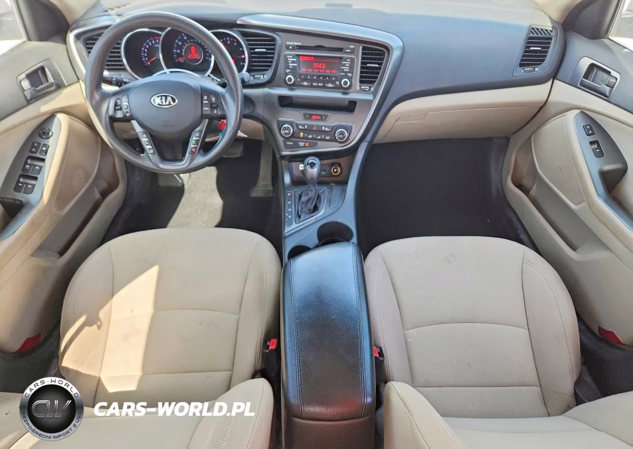2013 Kia Optima Lx VIN:KNAGM4A74D5386546 - 8