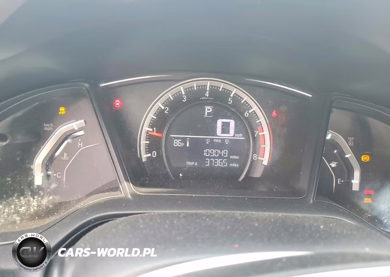 2016 Honda Civic Lx VIN:19XFC2F55GE219490 - 9