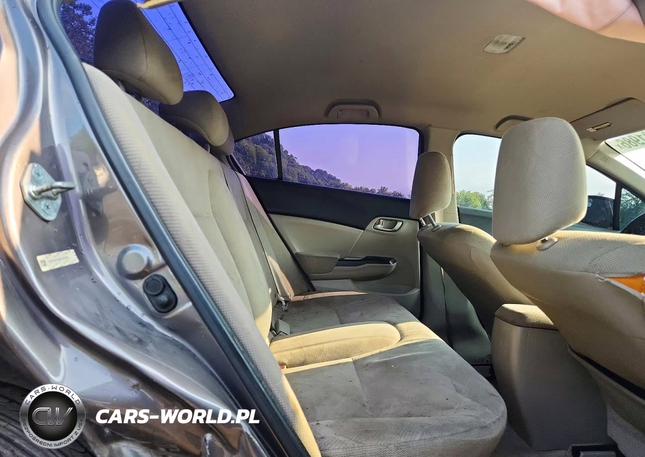 2012 Honda Civic Lx VIN:19XFB2F50CE107693 - 10