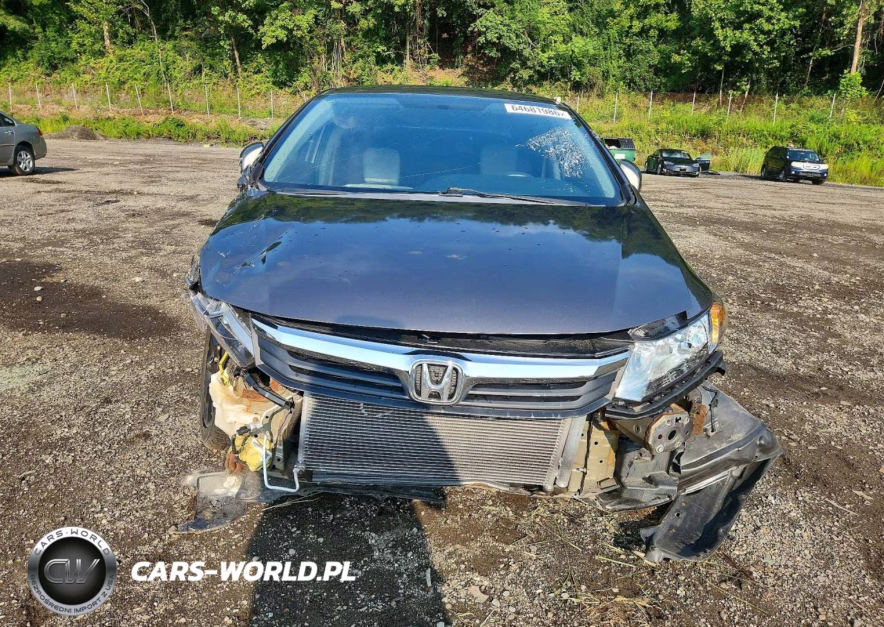 2012 Honda Civic Lx VIN:19XFB2F50CE107693 - 5