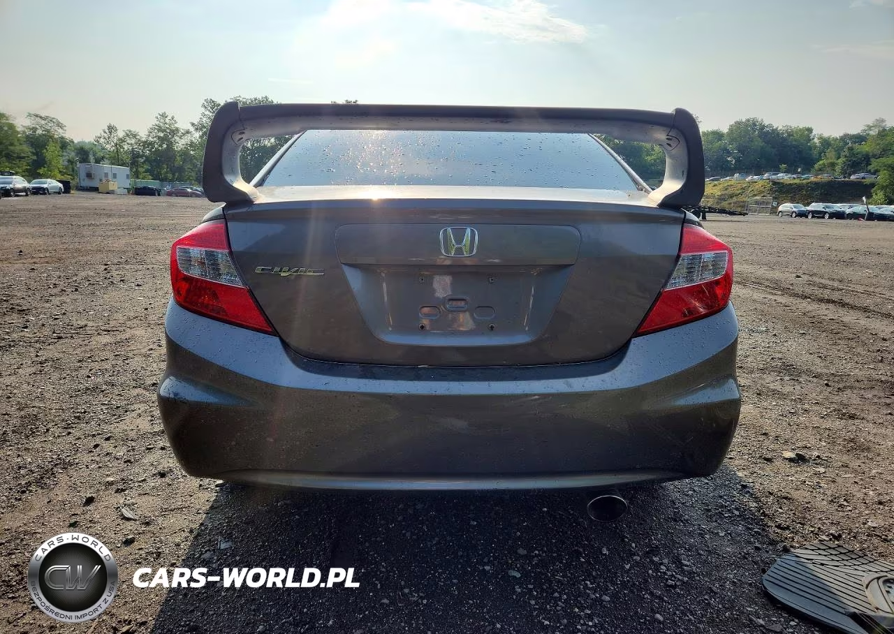 2012 Honda Civic Lx VIN:19XFB2F50CE107693 - 6