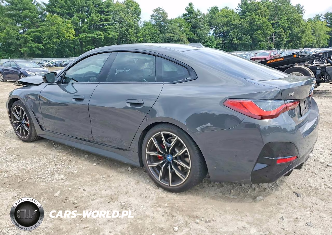 2024 BMW I4 M50 VIN:WBY33AW00RFS76222 - 2