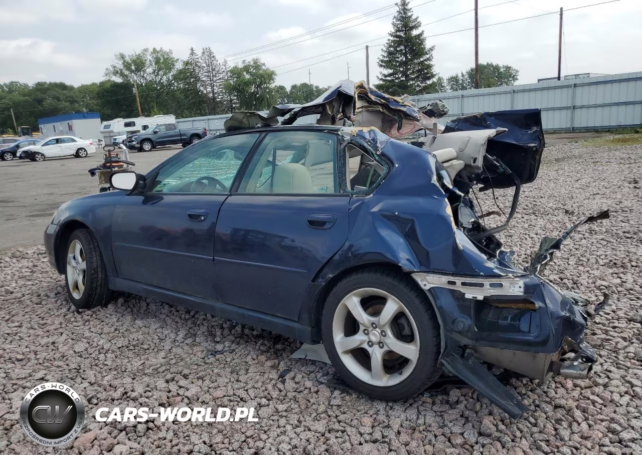 2007 Subaru Legacy 2.5I VIN:4S3BL616777208299 - 2