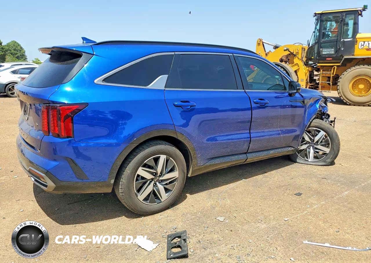 2021 Kia Sorento S VIN:5XYRL4LC4MG048628 - 3