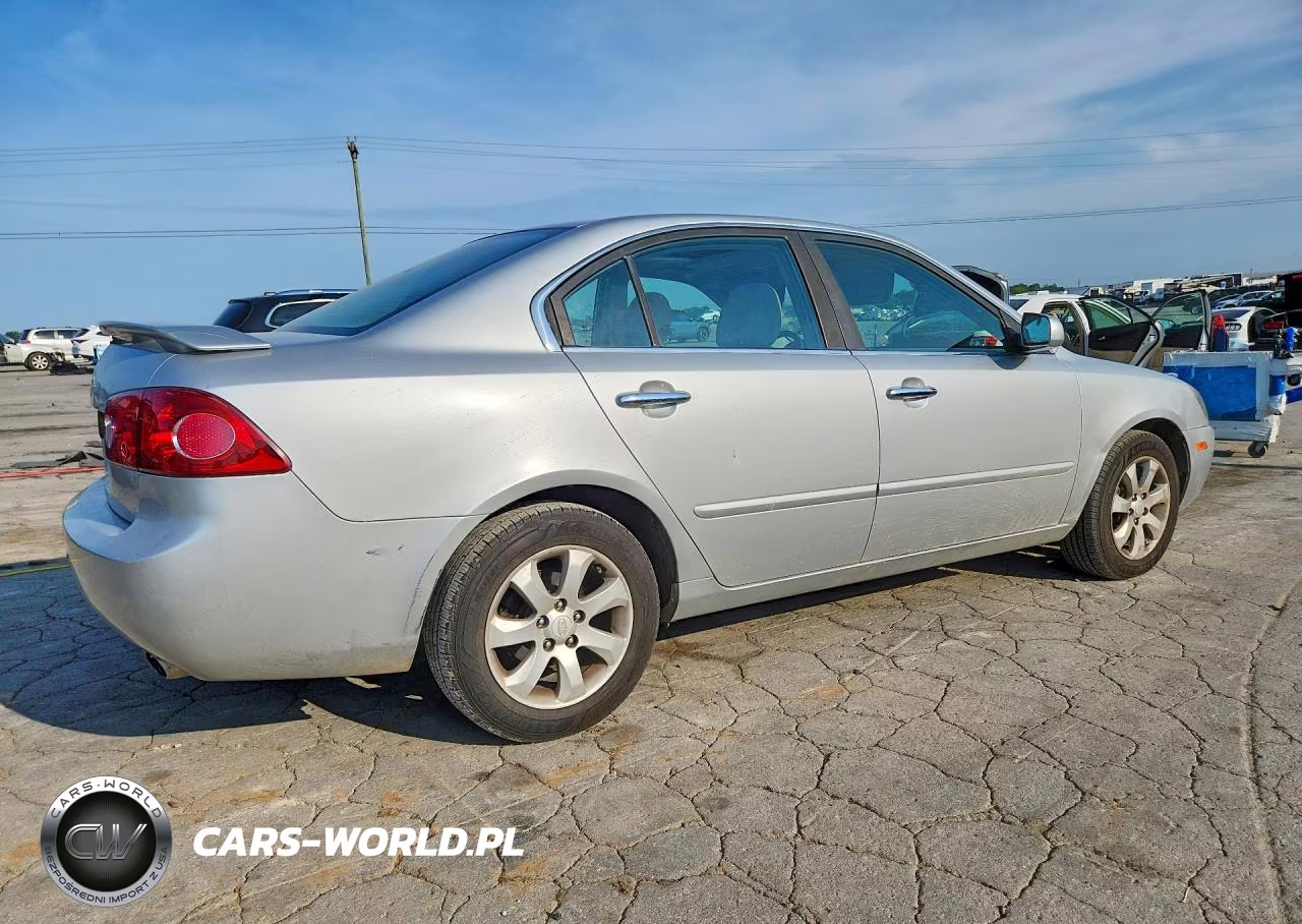 2007 Kia Optima Lx VIN:KNAGE124575153554 - 3