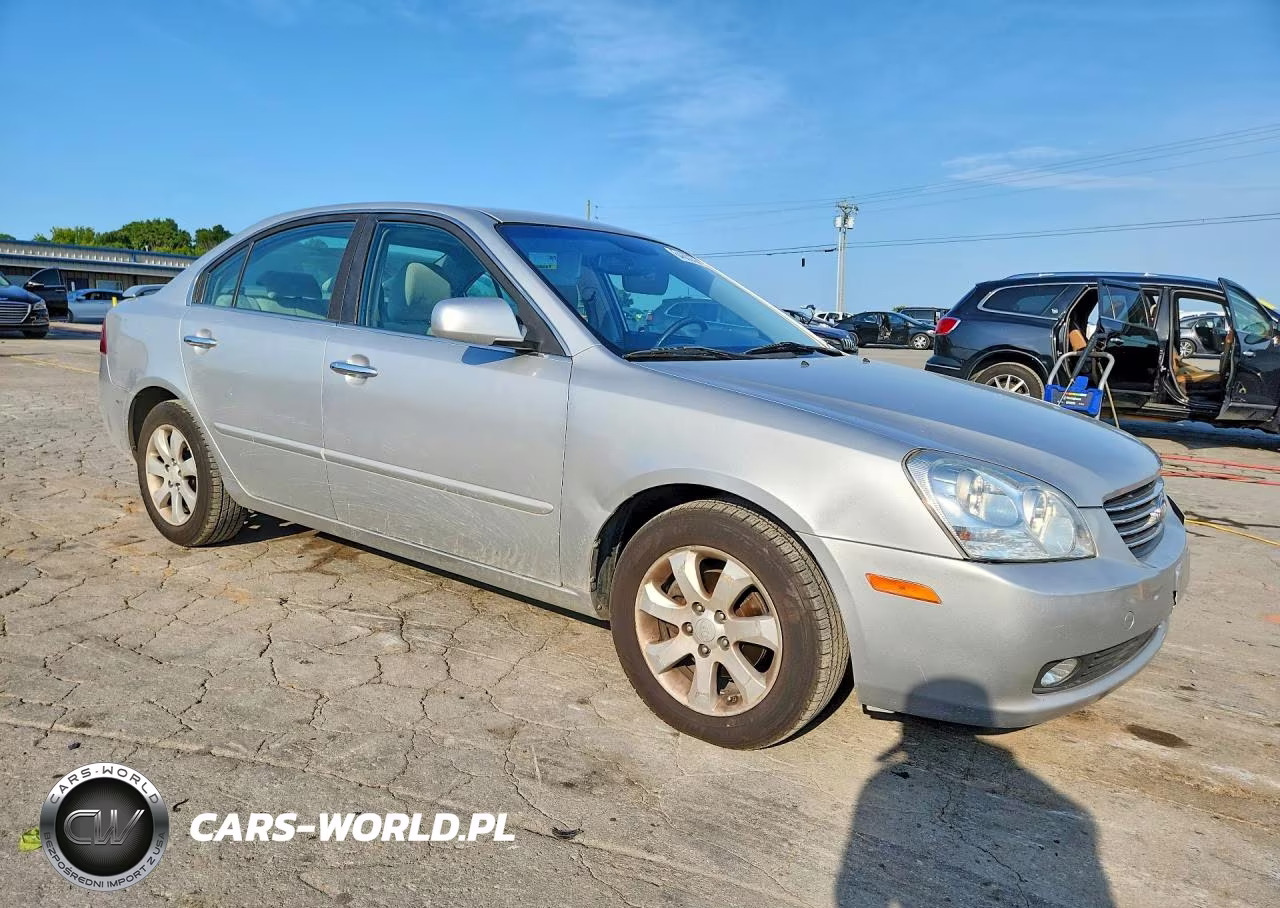 2007 Kia Optima Lx VIN:KNAGE124575153554 - 4