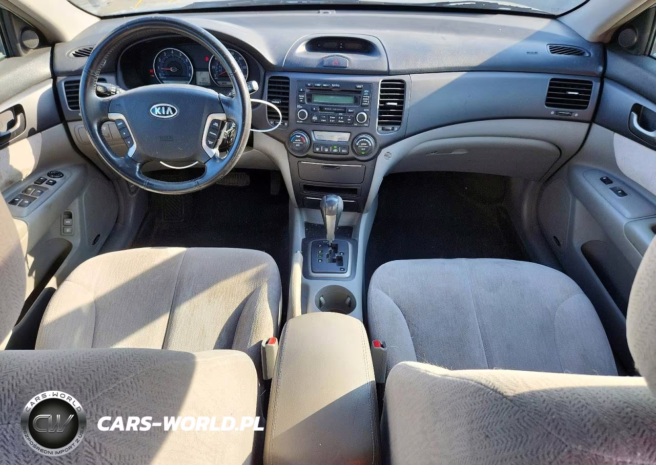 2007 Kia Optima Lx VIN:KNAGE124575153554 - 8