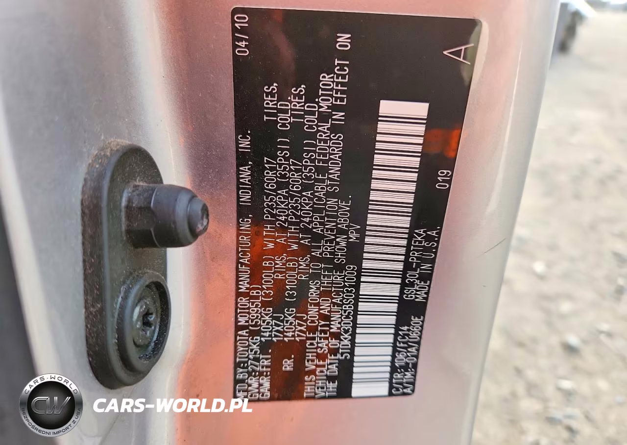 2011 Toyota Sienna Le VIN:5TDKK3DC5BS031009 - 13