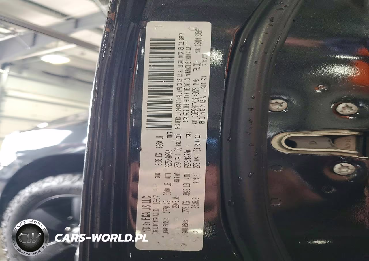 2018 Ram 1500 St VIN:1C6RR7FTXJS145079 - 12