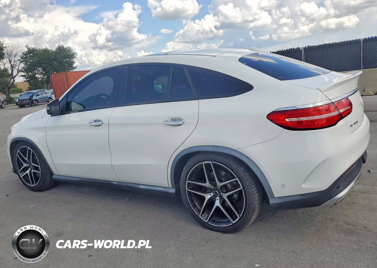 2017 Mercedes-Benz Gle Coupe 43 Amg VIN:4JGED6EB4HA061585 - 2