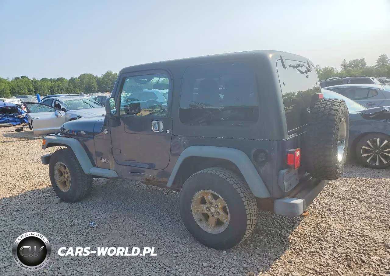 2006 Jeep Wrangler - Tj Sport VIN:1J4FA49S96P729935 - 2