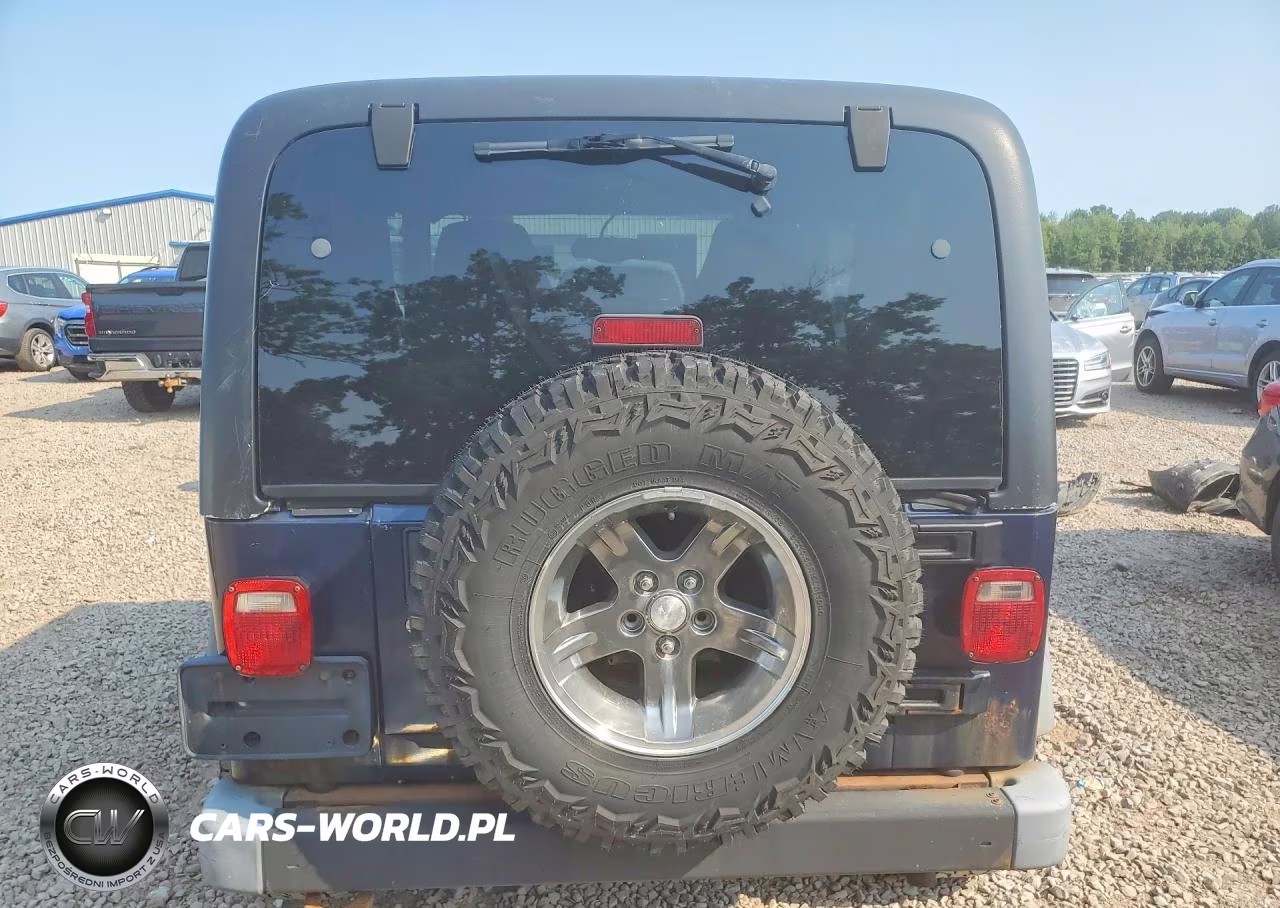 2006 Jeep Wrangler - Tj Sport VIN:1J4FA49S96P729935 - 6