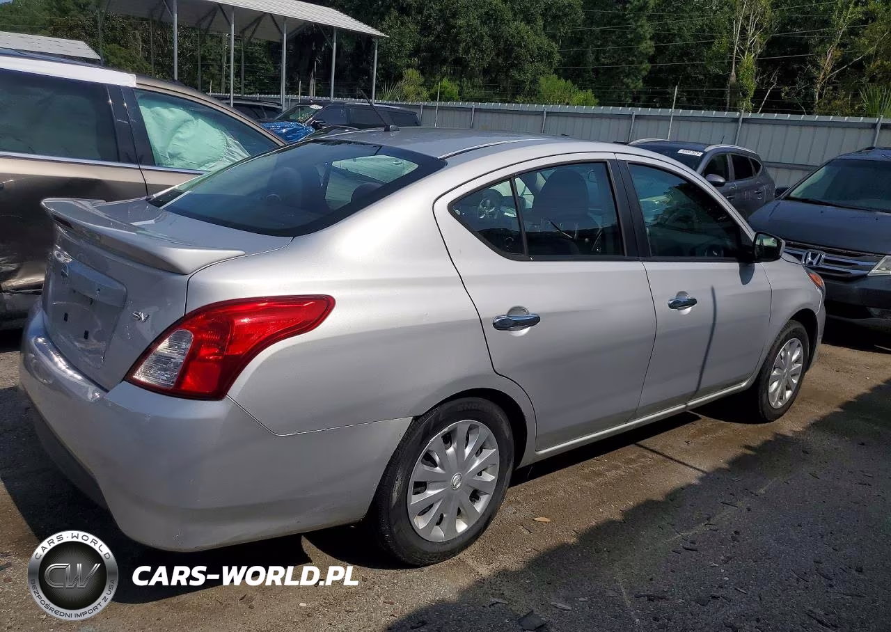 2019 Nissan Versa Sv VIN:3N1CN7AP2KL854869 - 3