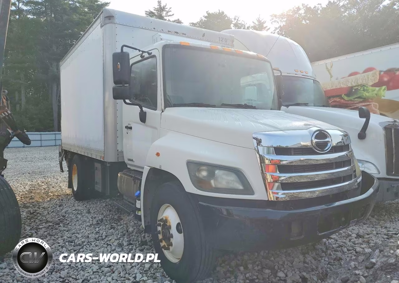2015 Hino 258-268 Box Truck VIN:5PVNE8JP3F4S51047 - 4