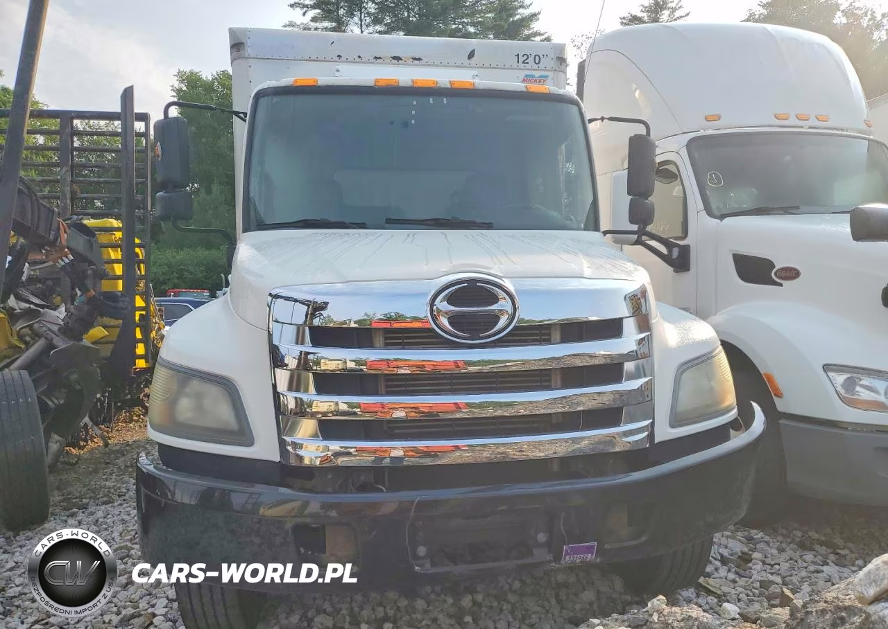 2015 Hino 258-268 Box Truck VIN:5PVNE8JP3F4S51047 - 5