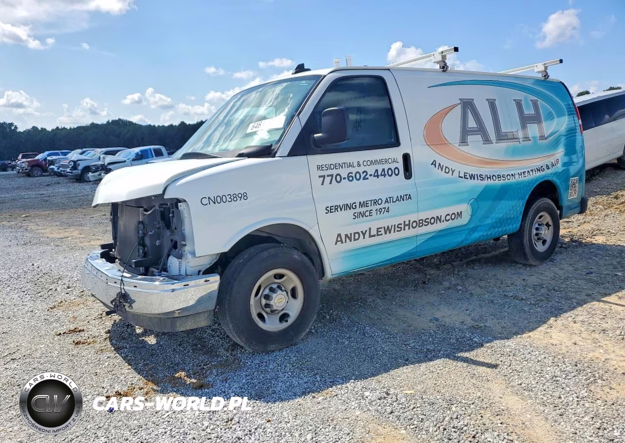 2023 Chevrolet Express G2500 Utility - Service Van VIN:1GCWGAFPXP1258143 - 1