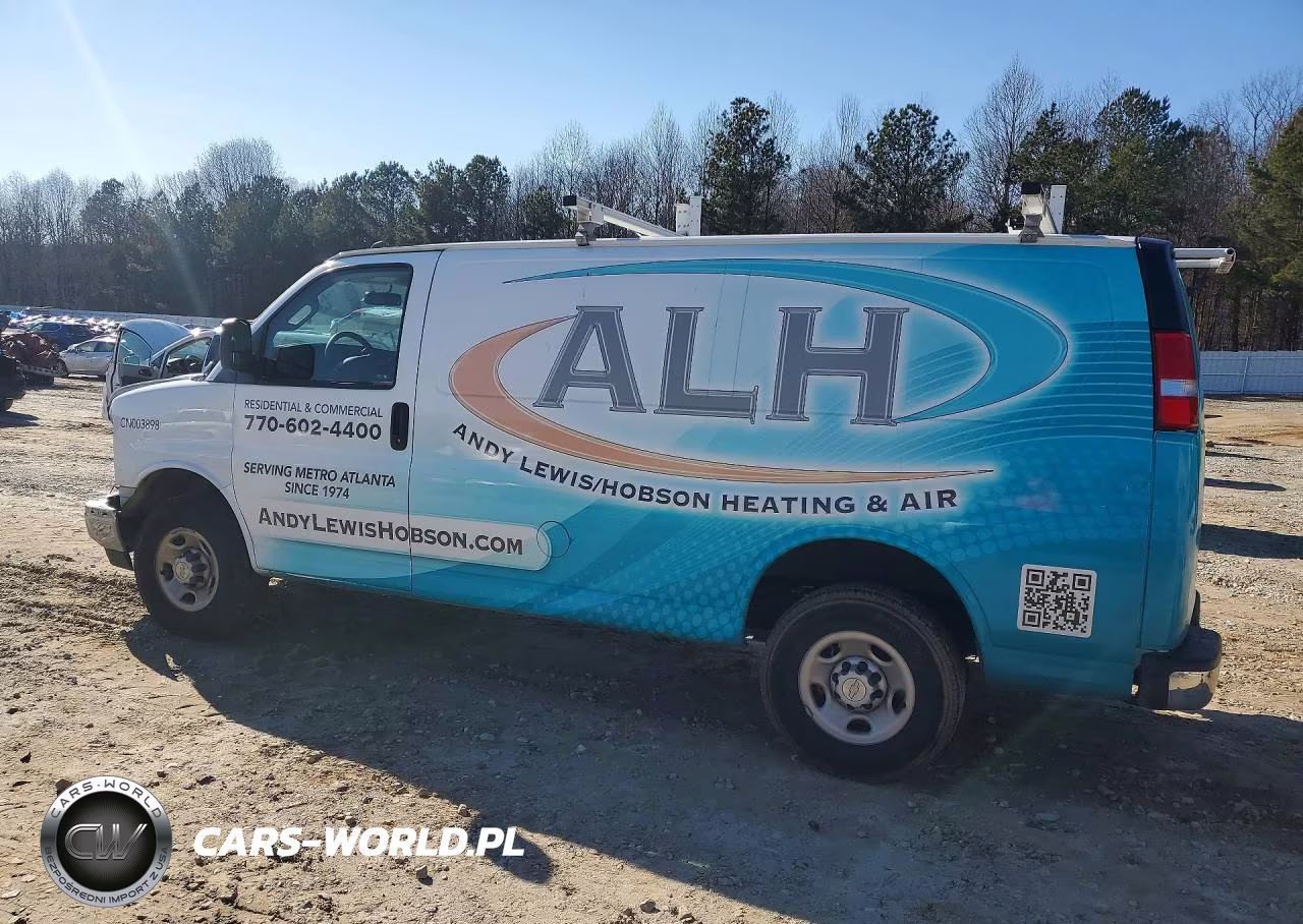 2023 Chevrolet Express G2500 Utility - Service Van VIN:1GCWGAFPXP1258143 - 2