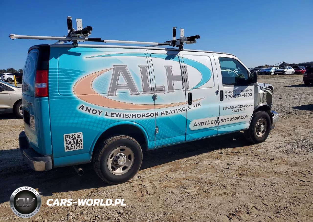 2023 Chevrolet Express G2500 Utility - Service Van VIN:1GCWGAFPXP1258143 - 3