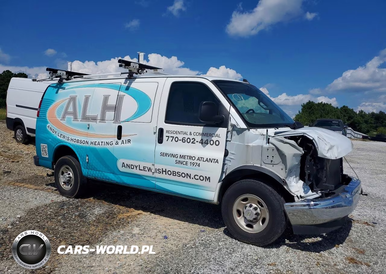 2023 Chevrolet Express G2500 Utility - Service Van VIN:1GCWGAFPXP1258143 - 4