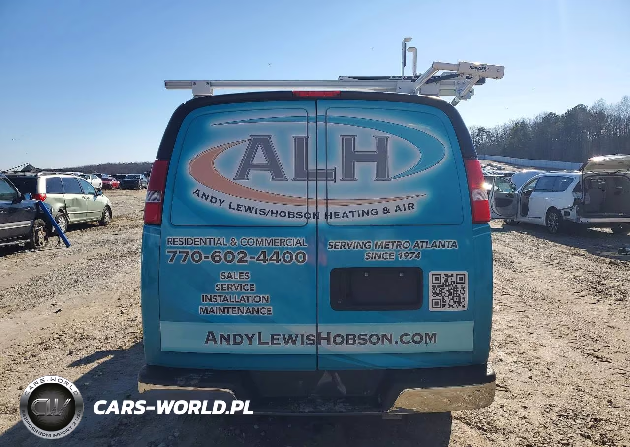 2023 Chevrolet Express G2500 Utility - Service Van VIN:1GCWGAFPXP1258143 - 6