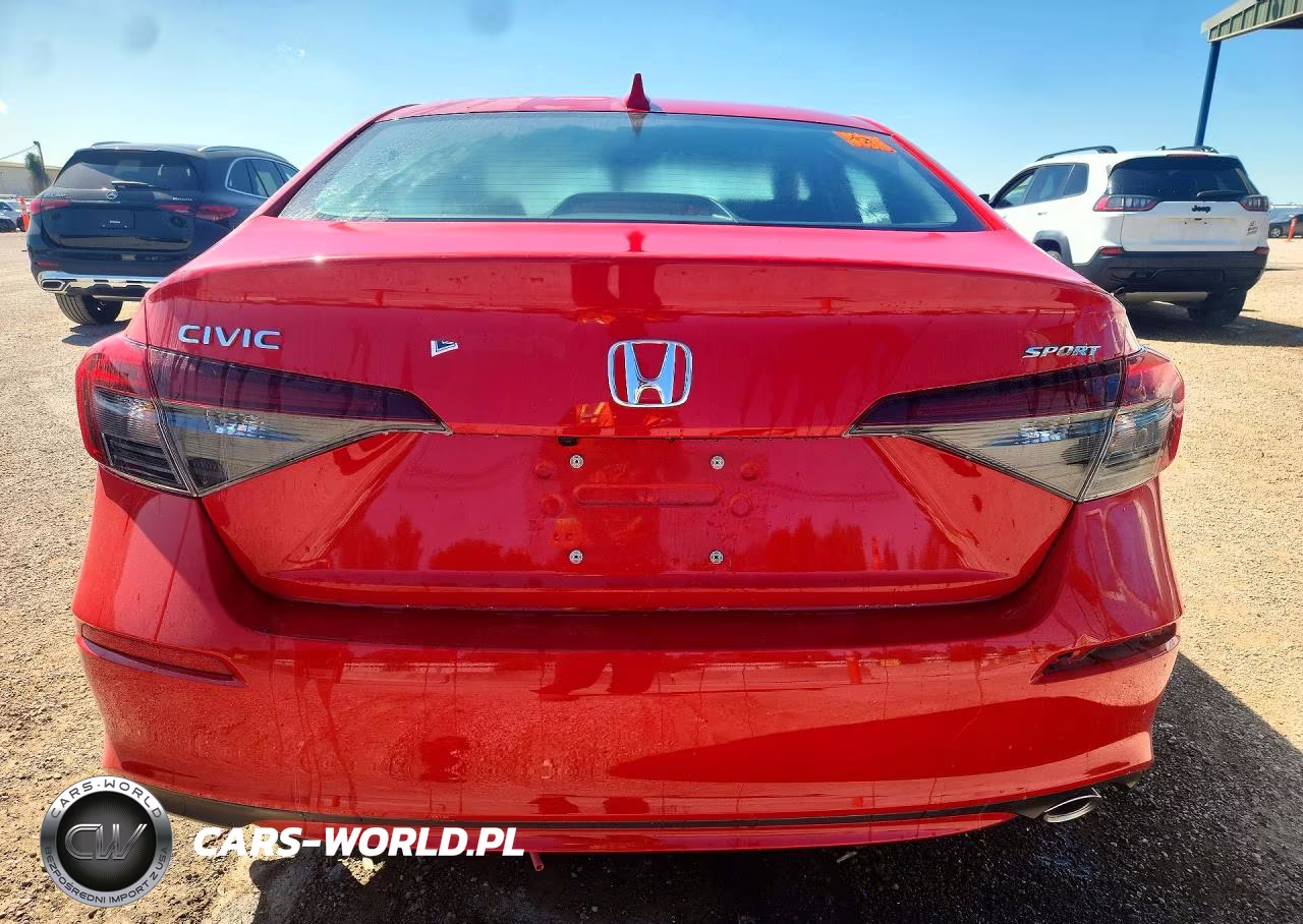 2025 Honda Civic Sport VIN:2HGFE2F51SH503045 - 6